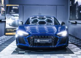 Audi Blau Vorne