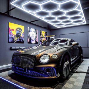 Bentley Continental GT 12 Front Folierung (1) Bentley Continental GT 12 Front Folierung (1)