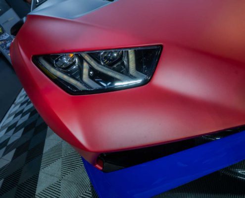 Lamborghini STO Vollfolierung Front - Motive Experience GmbH Lamborghini STO Vollfolierung Front