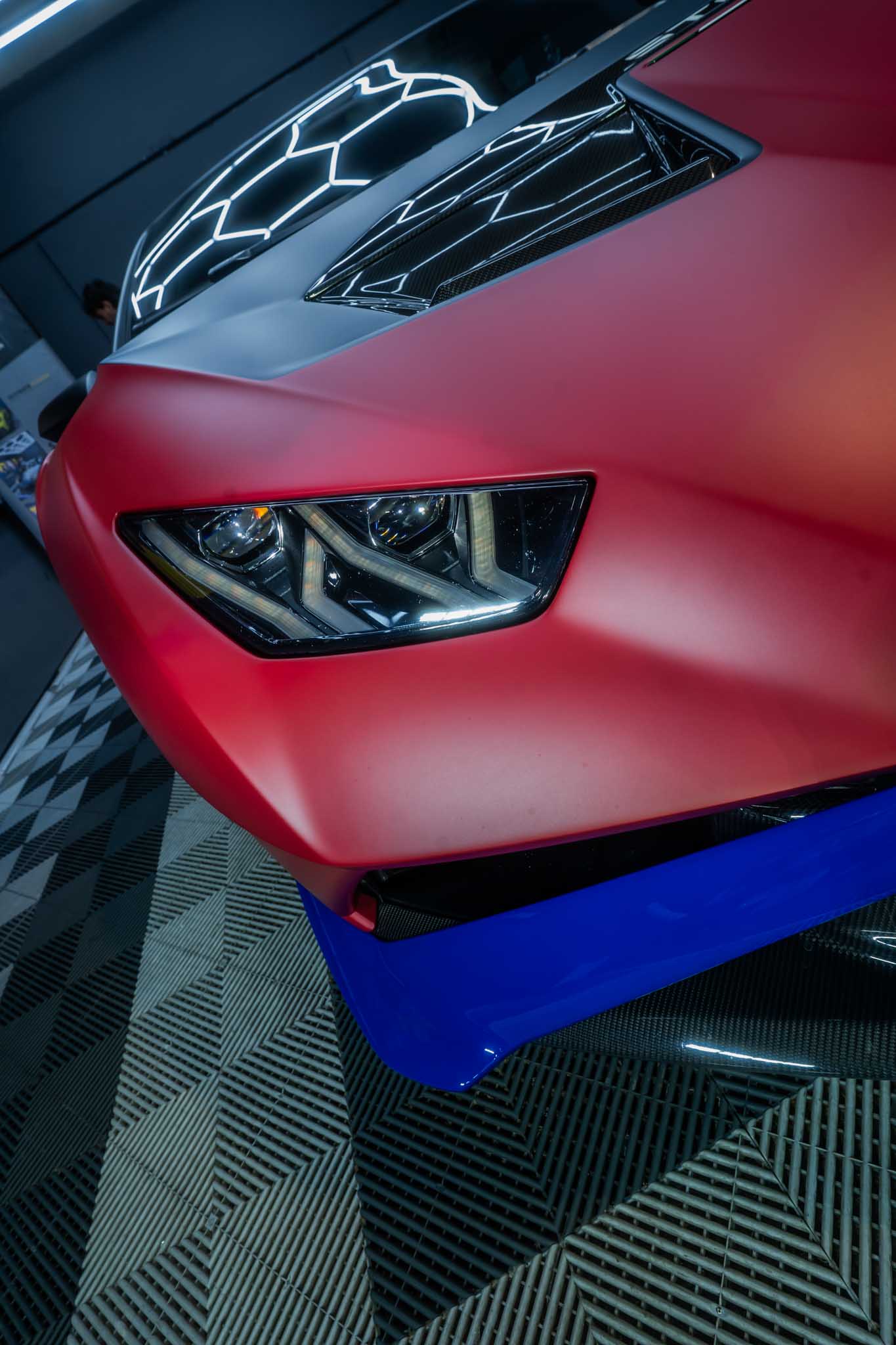 Lamborghini STO Vollfolierung Front - Motive Experience GmbH Lamborghini STO Vollfolierung Front