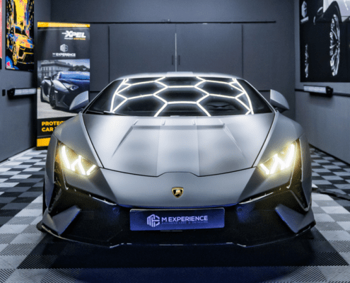 Lamborghini Technica Vollfolierung Lackschutz