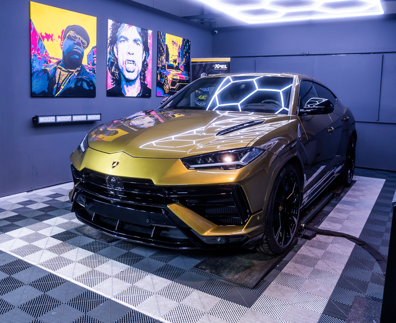 Lamborghini Urus foliert Lamborghini Urus foliert
