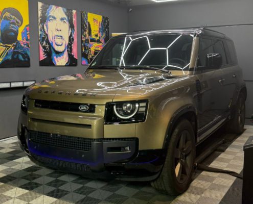 Land Rover Defender Front Paket Lackschutz Header