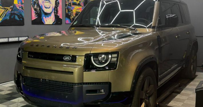 Land Rover Defender Front Paket Lackschutz Header