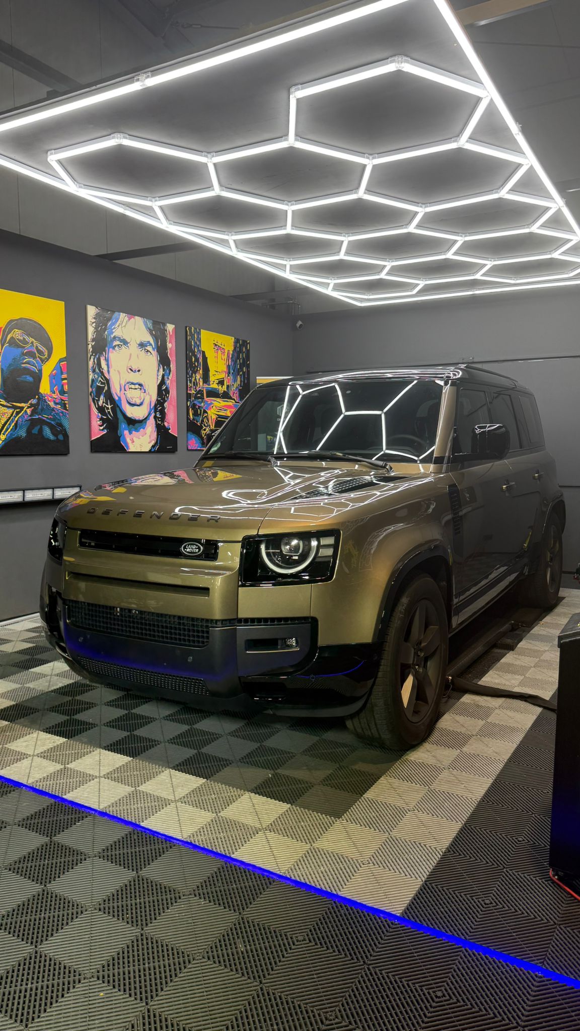 Land Rover Defender Front Paket Lackschutz Land Rover Defender Front Paket Lackschutz