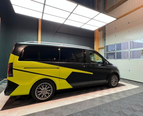 Mercedes V Klasse Car Wrapping 2 - Motive Experience GmbH - Motive Experience GmbH Mercedes V Klasse Car Wrapping 2