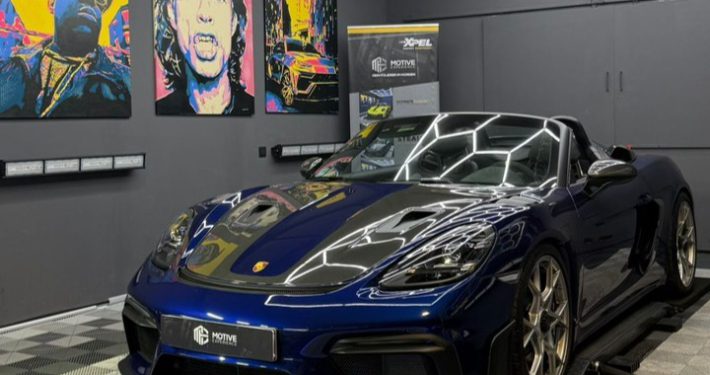 Porsche 718 RS Spyder Vollfolierung Header