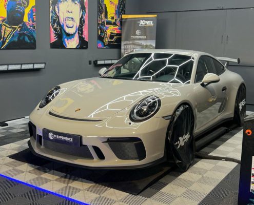 Porsche GT 3 Folierung XPEL Front