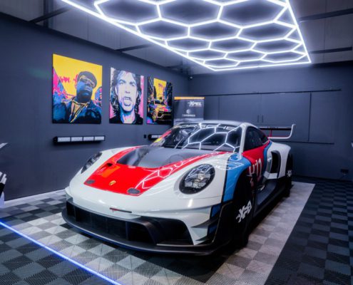 Porsche GT3 R Rennsport Doppel PPF Vollfolierung (2)