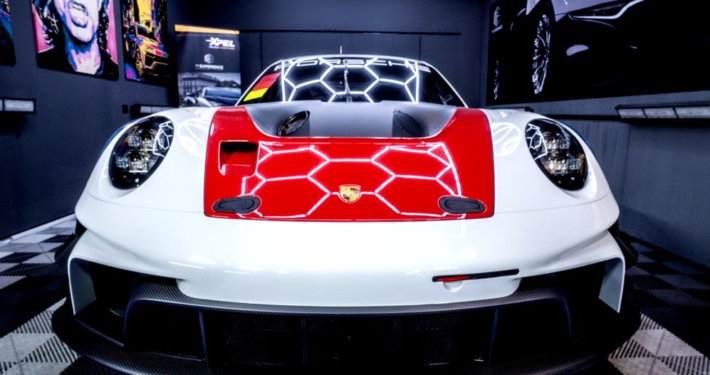 Porsche GT3 R Rennsport voll foliert